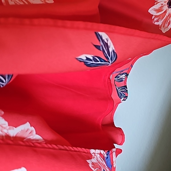 Maurices XXL Tomato Girl Summer mixed pattern floral sleeveless dress - Picture 6 of 9